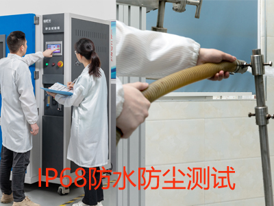 IP68防水防塵測試